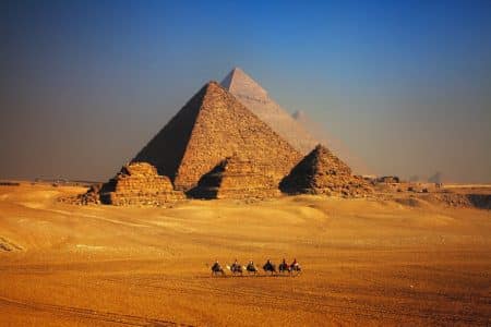 Pyramids of Giza - 10 Wonders of The World
